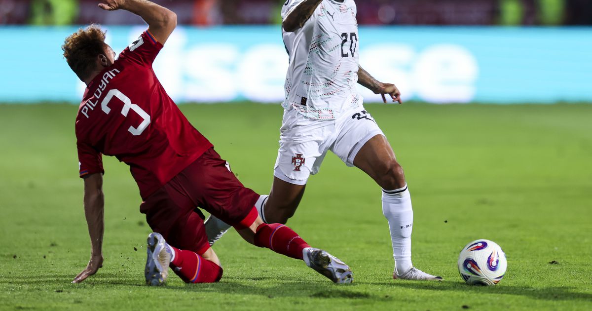 O erro caricato no equipamento de Cancelo