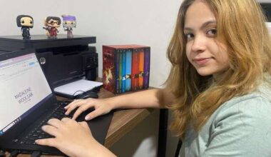 Menina de 13 anos lança livro de fantasia inspirado em Harry Potter