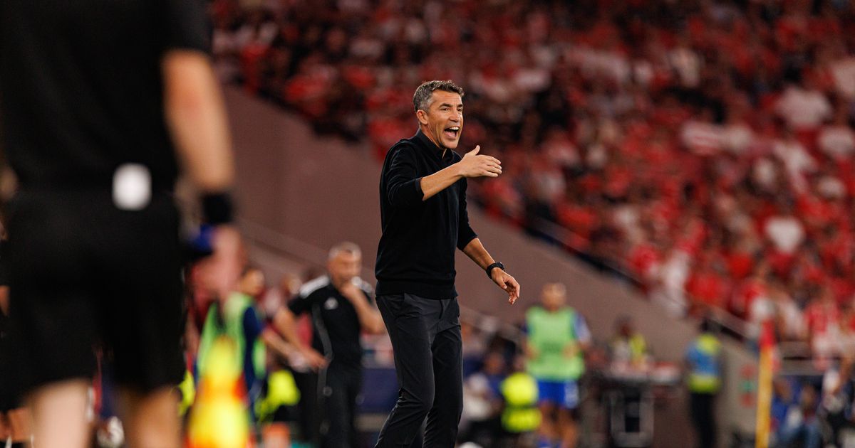 Benfica esclarece decisão sobre saída de Bruno Lage