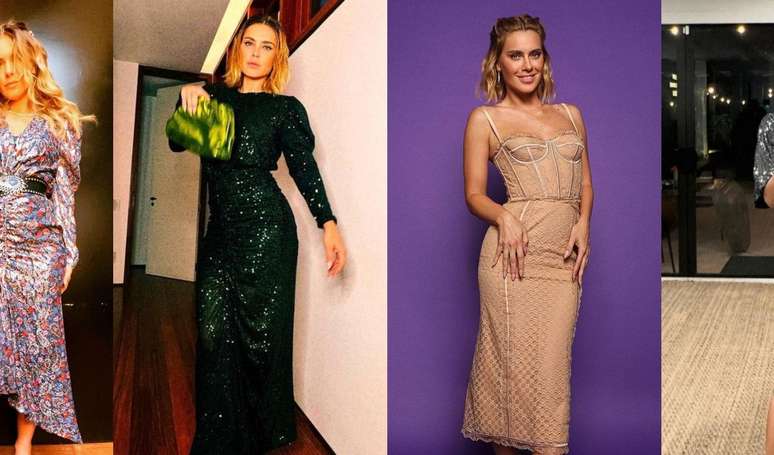 Carolina Dieckmmann em moda festa: um raio-x dos looks elegantes e sofisticados da atriz de 'Vale Tudo' em 17 fotos.