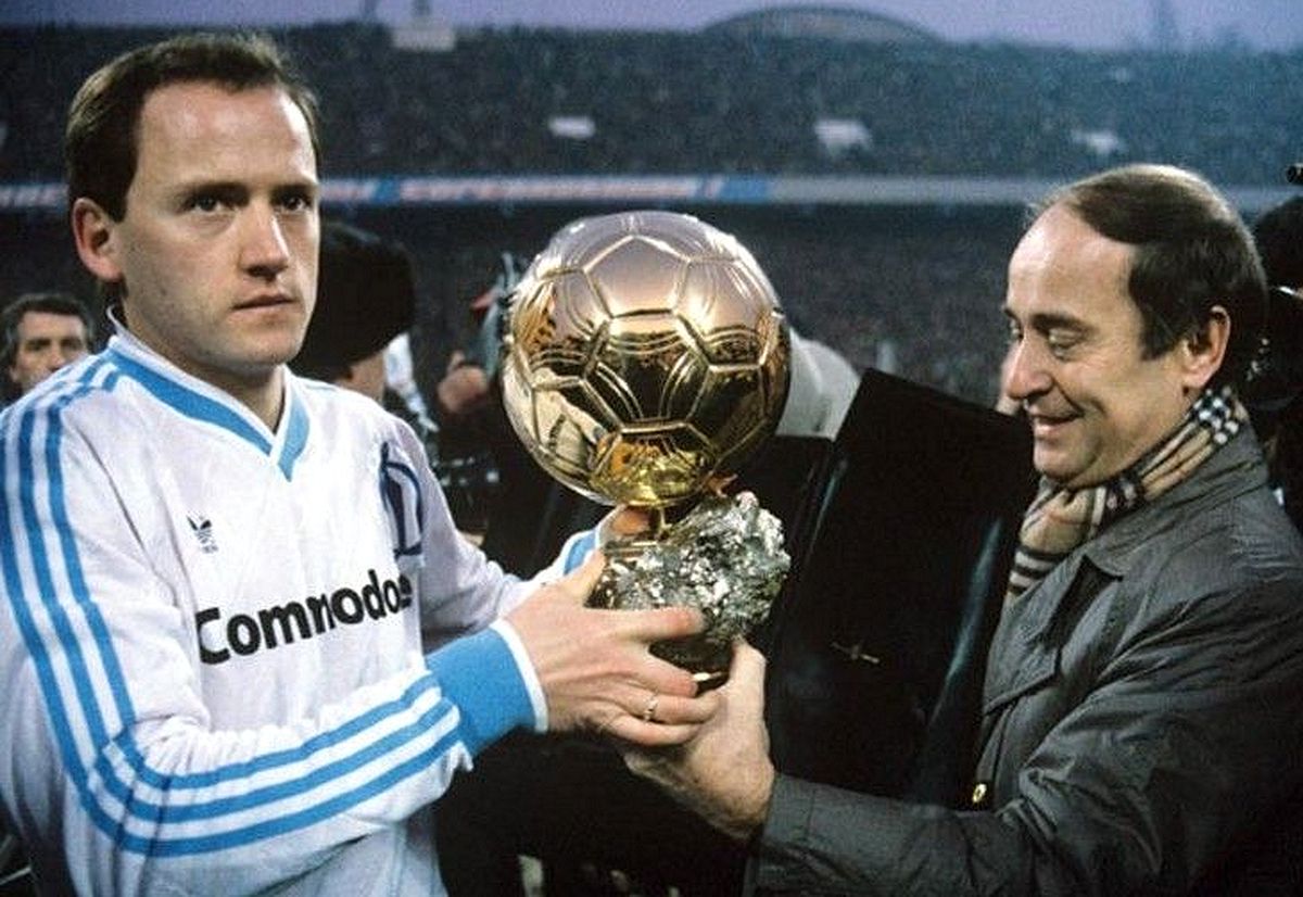 Igor Belanov (Dínamo Kiev) - 1986 Foto - Dínamo Kiev