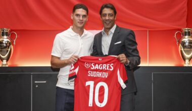 Sudakov revela história da camisola 10 do Benfica