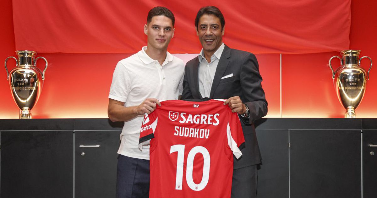 Sudakov revela história da camisola 10 do Benfica