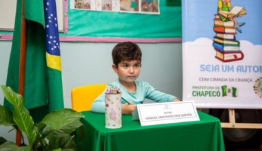Pré-escola do CEIM Ciranda da Criança lança livro sobre os peixes
