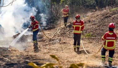 Incêndio em Lagos. Terceira "noite de muito trabalho"