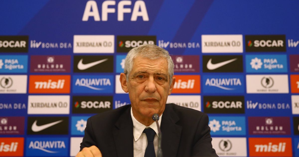 Oficial: Fernando Santos despedido pelo Azerbaijão