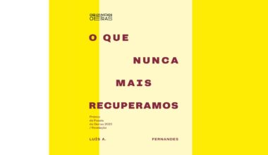 capa do livro em tons de amarelo