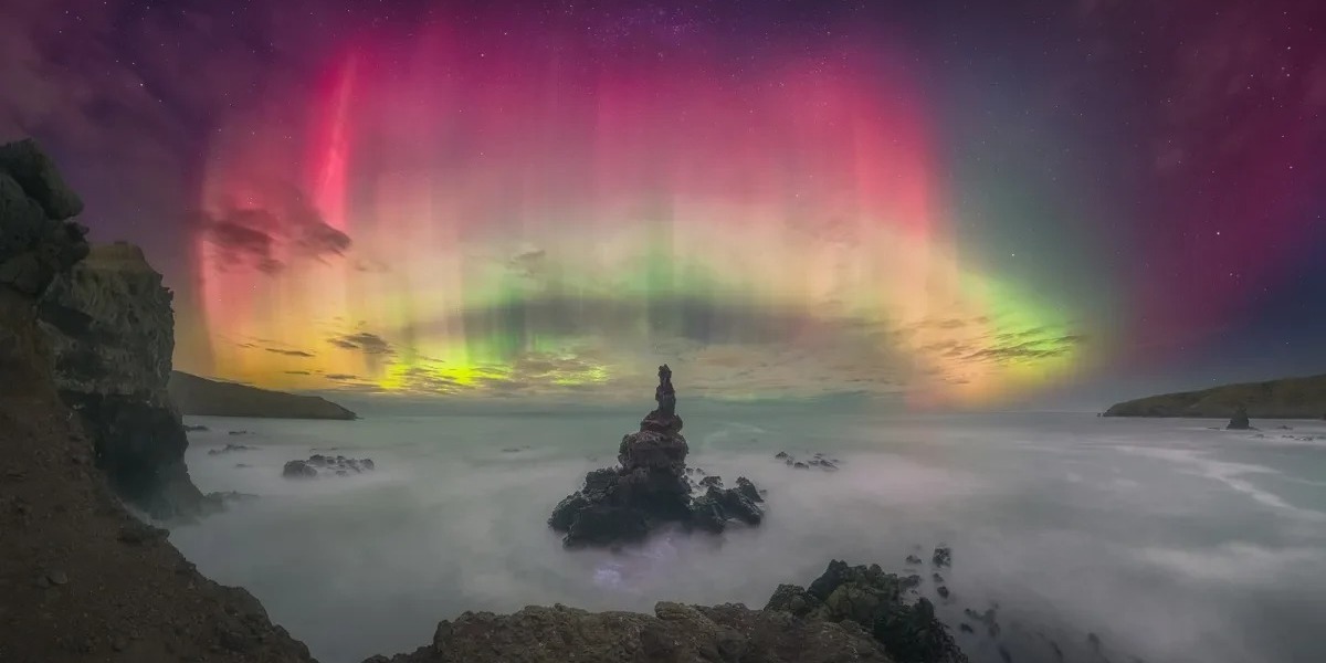 O coração de Andrómeda, os meandros do Sol e mais 9 imagens extraordinárias do espaço