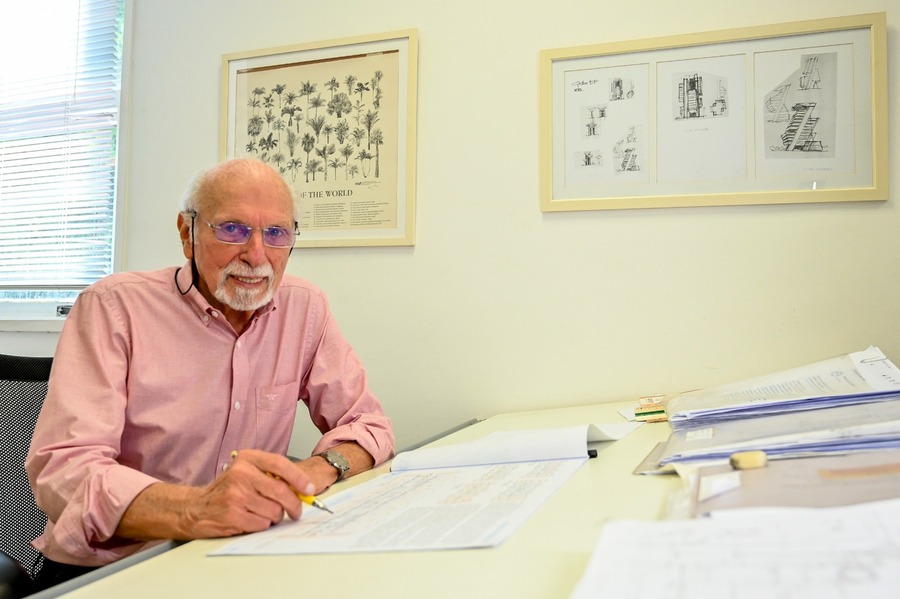 Slomo Wenkert lança livro sobre 60 anos de contribuições à paisagem urbana do Rio