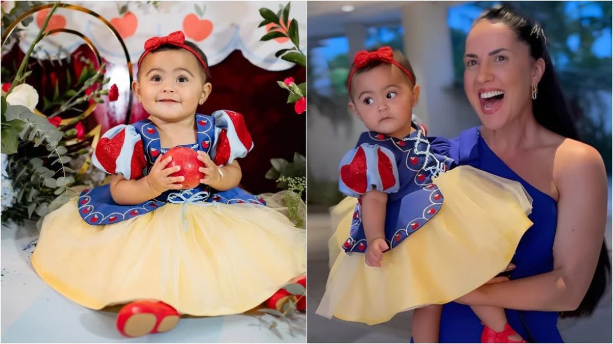 Graciele Lacerda celebra mesversário da filha de nove meses - MidiaNews