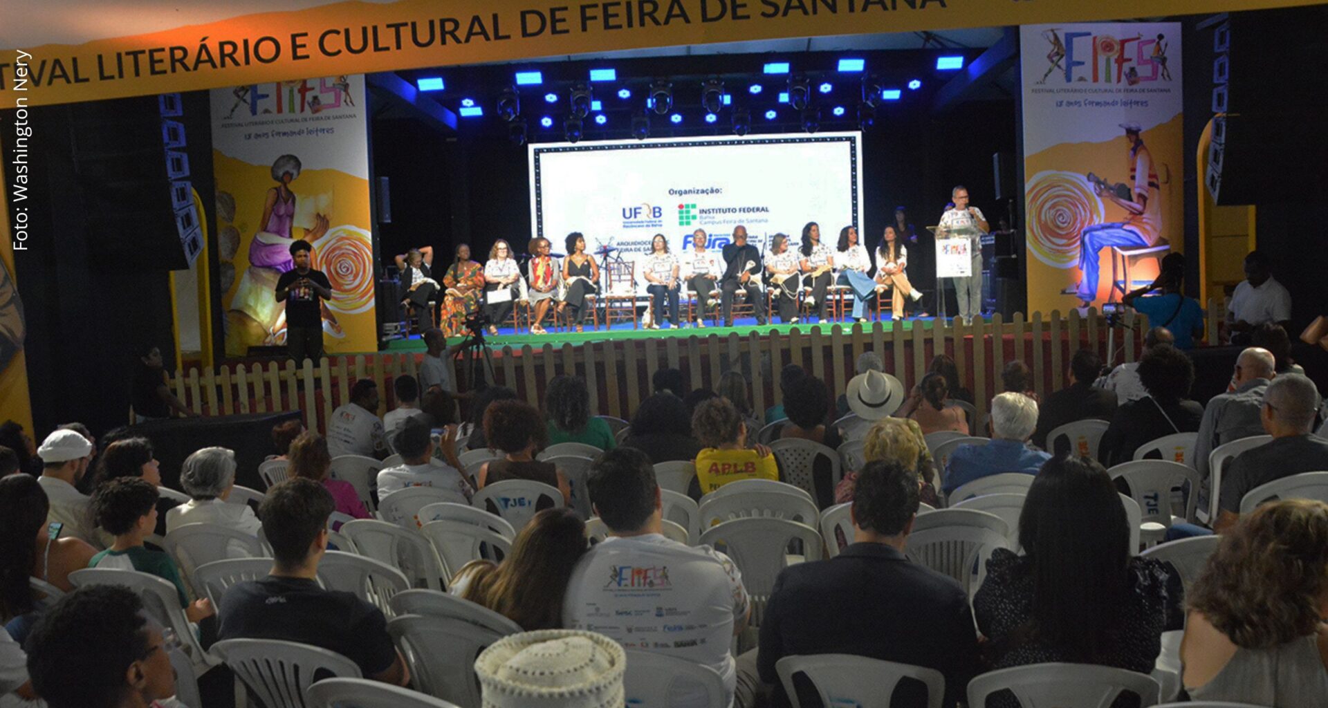 Lançamento de 60 livros marca abertura da FLIFS 2025