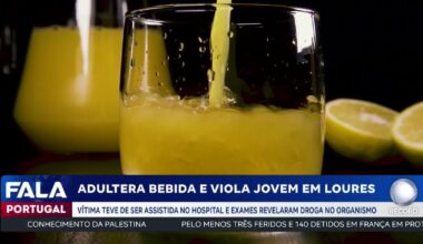 Homem adultera bebida e viola jovem em Loures - R7