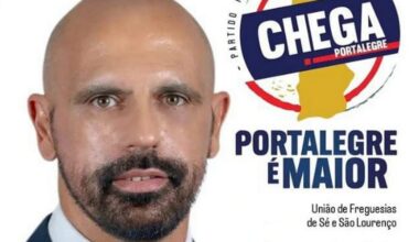 Candidato do Chega a freguesia de Portalegre em sessão erótica