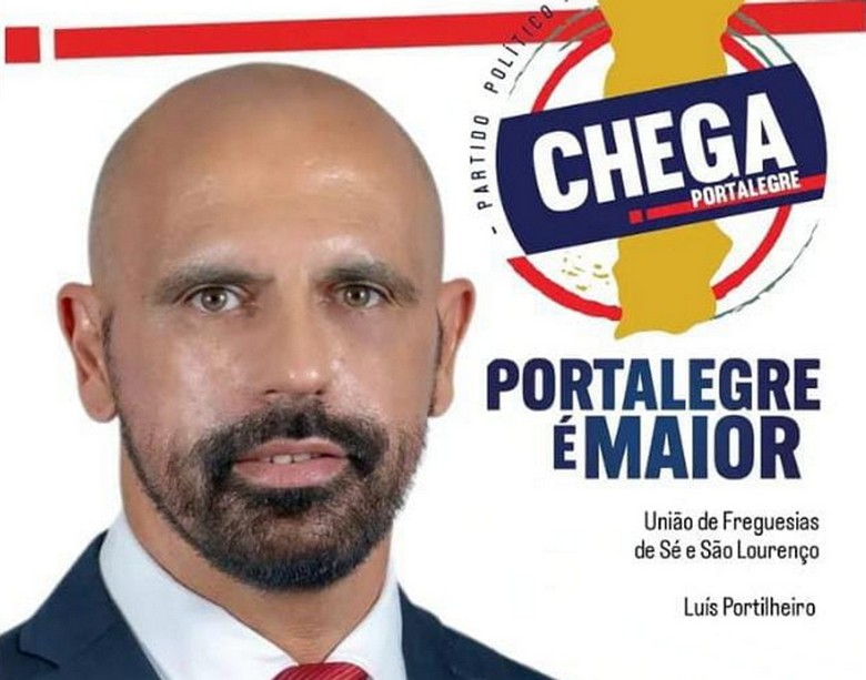 Candidato do Chega a freguesia de Portalegre em sessão erótica