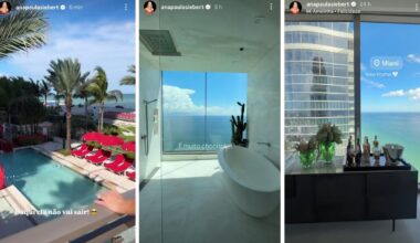 Catarinense esposa de Justus mostra detalhes de novo apartamento em Miami: "Muito chocante"
