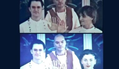 Cenas de casamento gay no filme Together (Juntos) original e alterada com IA na China