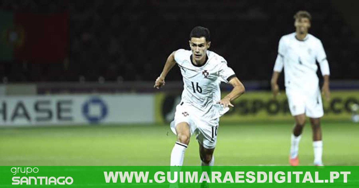Vimaranense Diego Rodrigues cumpriu primeira internacionalização pela Seleção sub-21