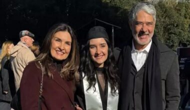 Fátima Bernardes se manifesta sobre saída de William Bonner do Jornal Nacional