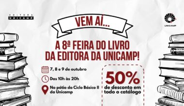 Editora da Unicamp realiza 8ª Feira do Livro