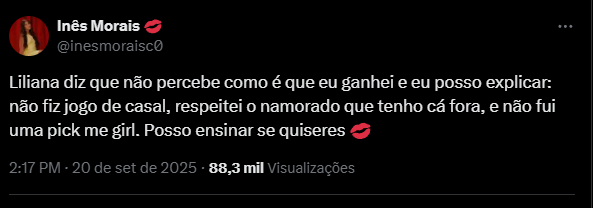Inês Morais dá valente estouro na Liliana do Secret Story
