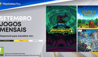 Novidades Playstation Plus para setembro de 2025