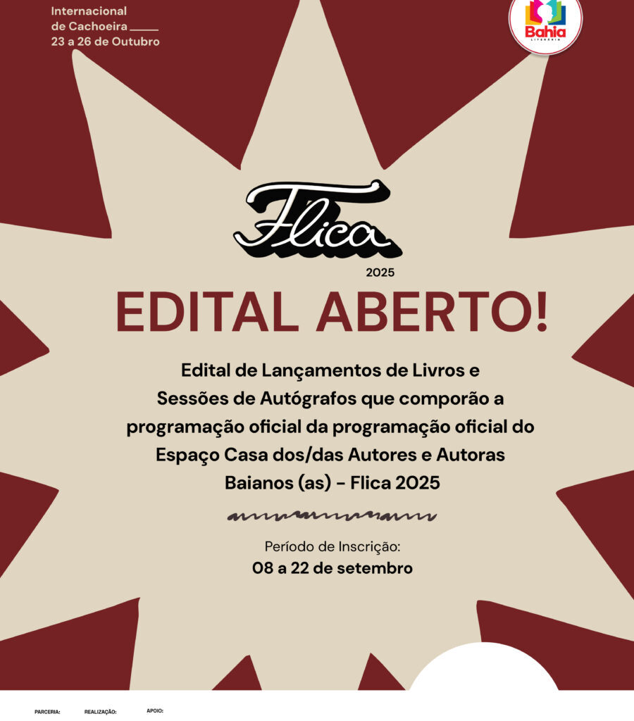 Flica abre chamada pública para lançamentos de livros e sessões de autógrafo