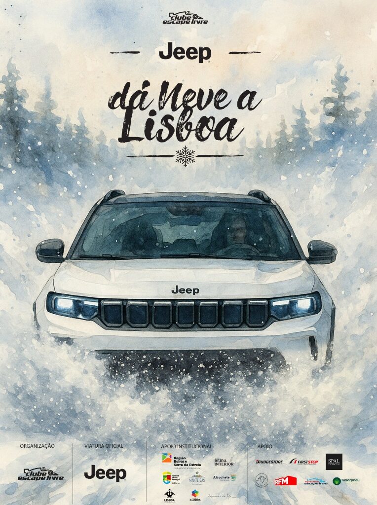 Da Serra da Estrela ao Terreiro do Paço: a neve chega esta semana a Lisboa