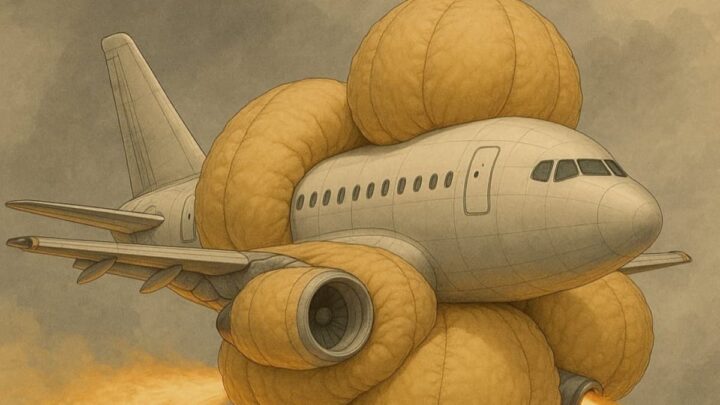 Project REBIRTH: avião equipado com airbags