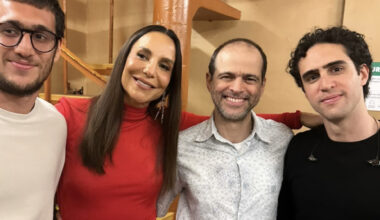 Ivete Sangalo se declara aos filhos de Caetano Veloso: “Chamego”