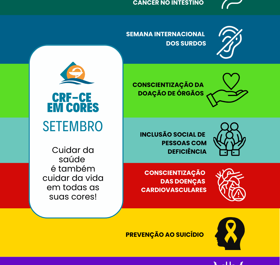 Projeto CRFCE em Cores – Setembro 2025 – CRF-CE
