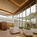 Terminal BTG Pactual / Perkins&Will São Paulo - Fotografia de Interiores, Sala de Estar, Madeira, Iluminação, Vidro