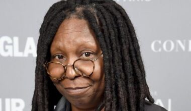 A atriz Whoopi Goldberg não pretende se aposentar