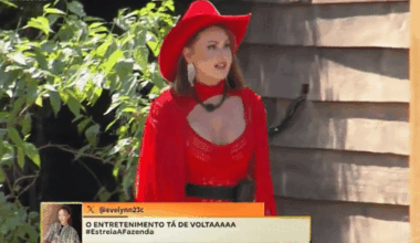 A Fazenda 17: Gabriela Spanic entra na sede ao som de tema de A Usurpadora