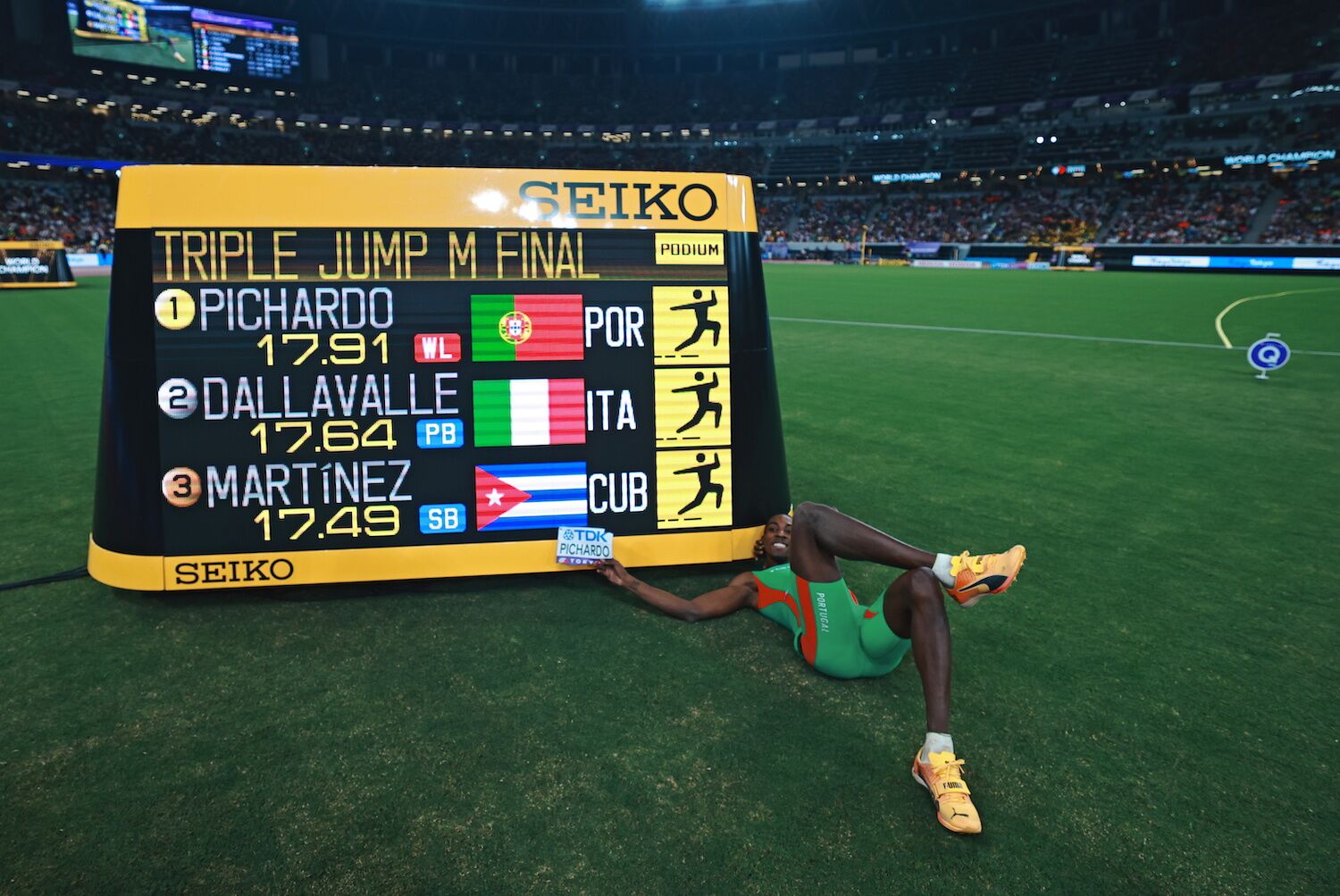 O "cego" Pichardo foi campeão mundial. "Muitos não me vêem como português"
