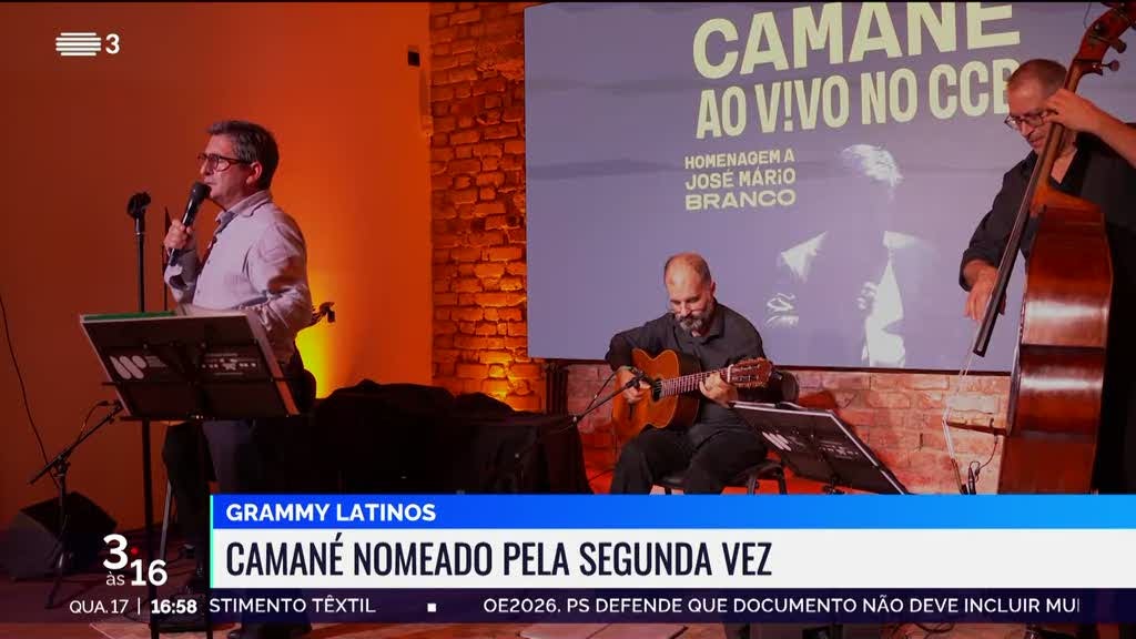 Músicos Camané e Janeiro nomeados para Grammy Latinos - RTP