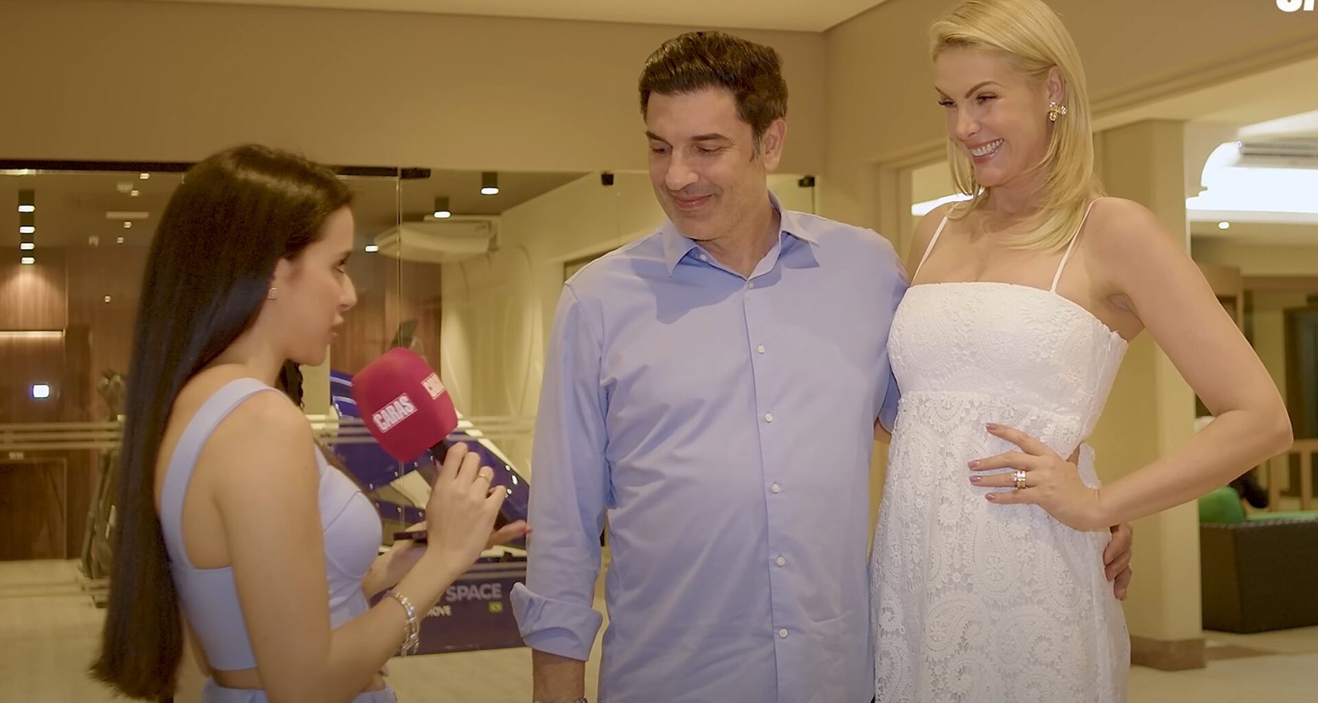 Ana Hickmann e Edu Guedes inauguram centro de longevidade e surpreendem com declaração