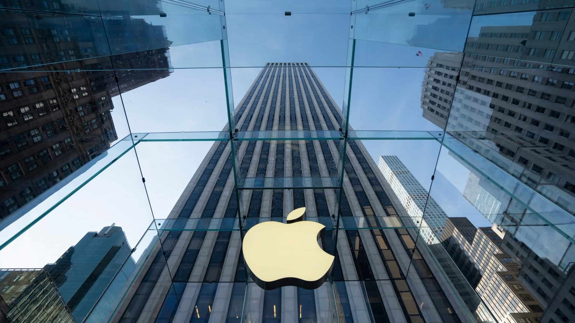 Fachada de loja da Apple