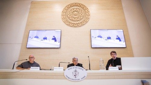 A apresentacao do livro postumo do Papa Francisco, em Assis. Foto Vatican Media