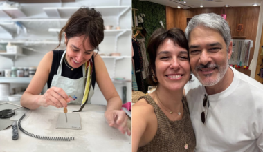 Esposa de Bonner, Natasha Dantas trocou 21 anos de carreira para investir em sonho como ceramista