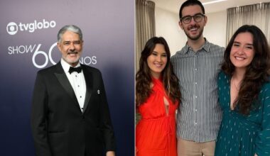 Quem são os filhos de William Bonner? Saiba mais sobre os trigêmeos Beatriz, Laura e Vinícius