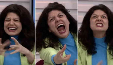 Atriz que viralizou ao gritar em jornal da Globo explica o que aconteceu