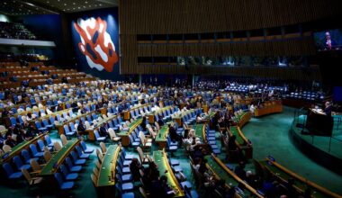 Delegados deixam cadeiras vazias durante discurso de Netanyahu na ONU