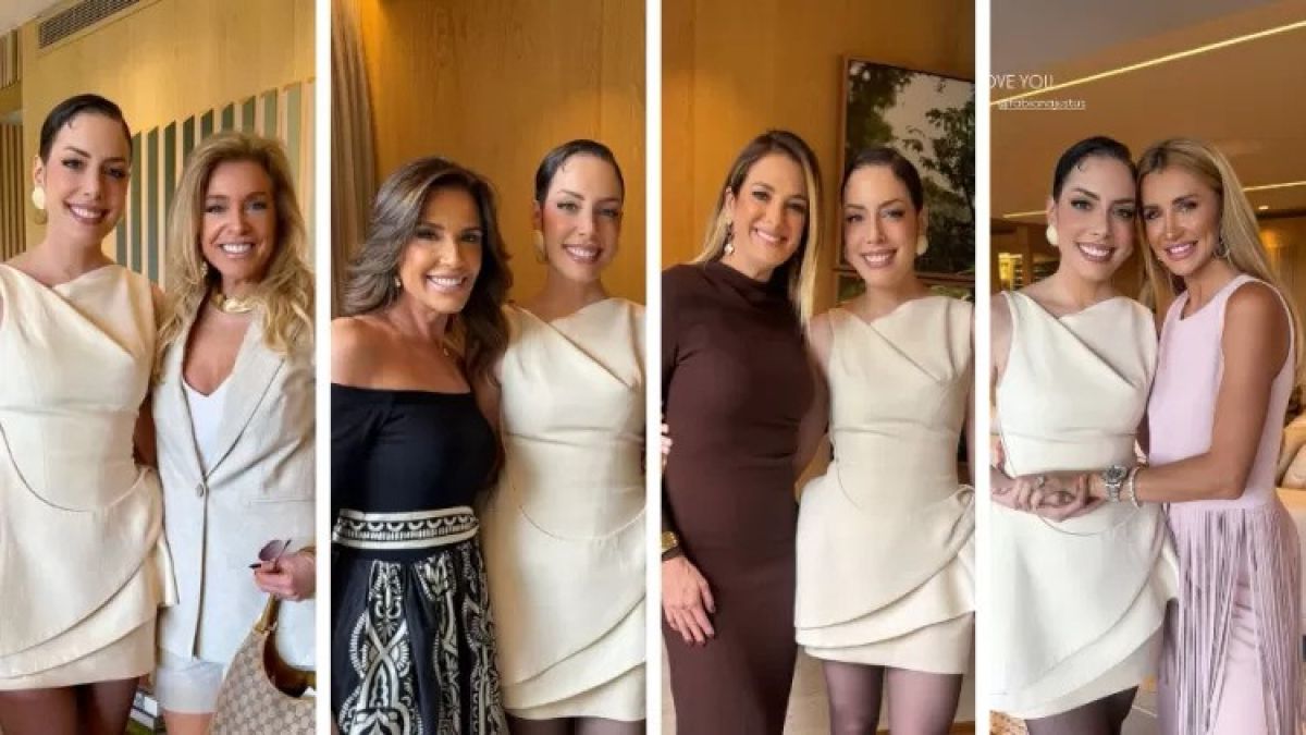 Filha de Roberto Justus reúne as ex-esposas do pai - MidiaNews