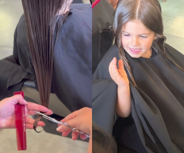 Filha de Bárbara Evans corta o cabelo - Foto: Instagram