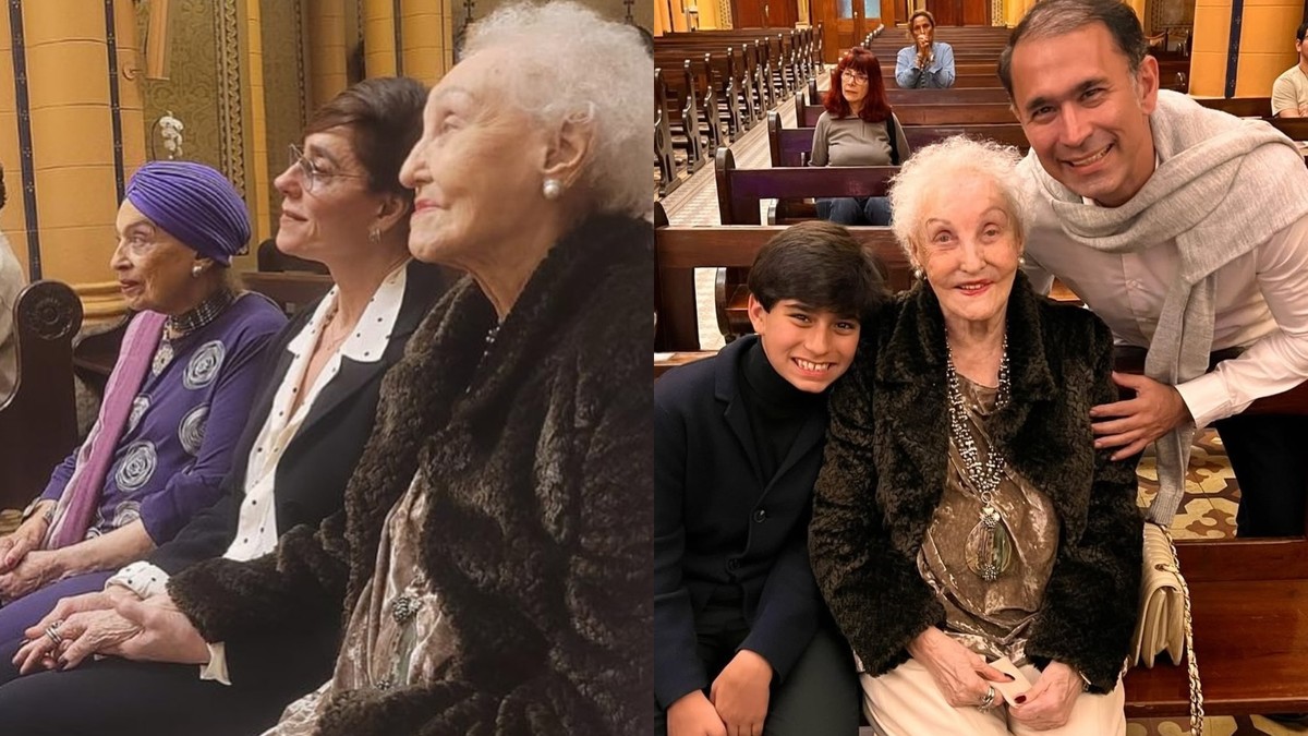 Christiane Torloni celebra recuperação da mãe, a atriz Monah Delacy, após AVC: 'Um milagre'