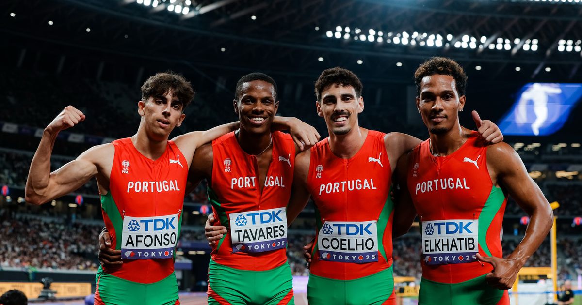 Portugal deixa cair testemunho e acaba estafeta de 4x400 metros em último