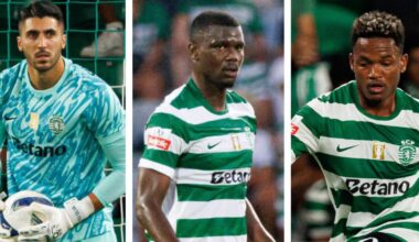 Sporting: ponto de situação dos lesionados Rui Silva, Diomande e Geny Catamo