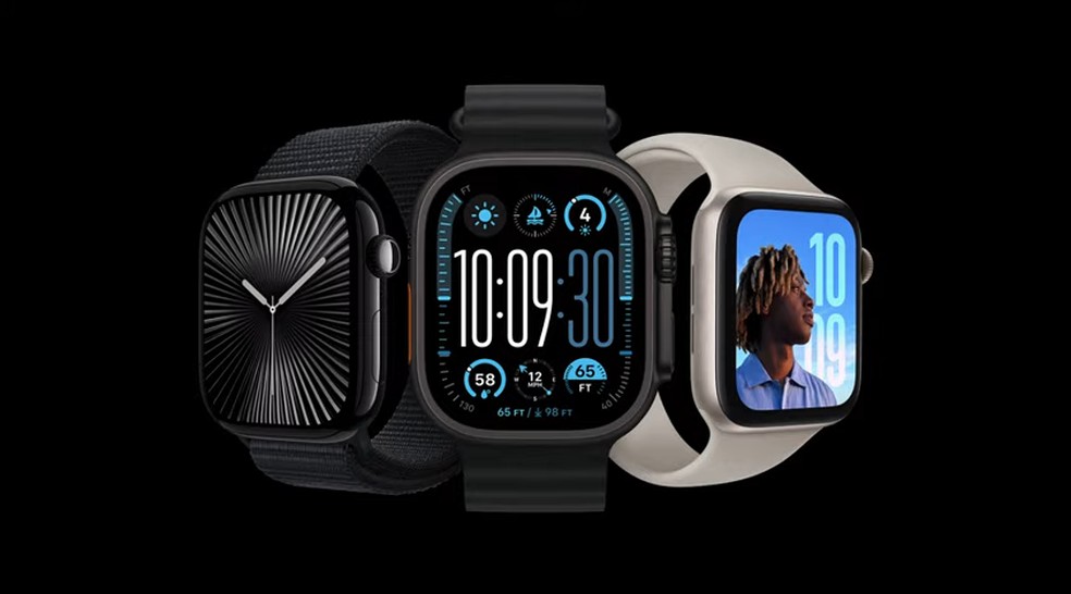 Apple Watch — Foto: Reprodução/Apple