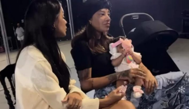 Ludmilla mostra presente de Brunna e Zuri durante ensaio: 'Visita especial'