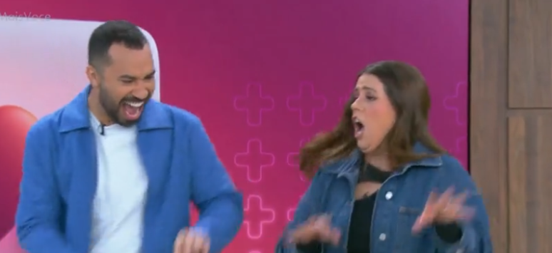 Tati Machado e Gil do Vigor dançam Backstreet Boys